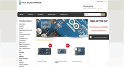 Desktop Screenshot of nkcelectronics.com